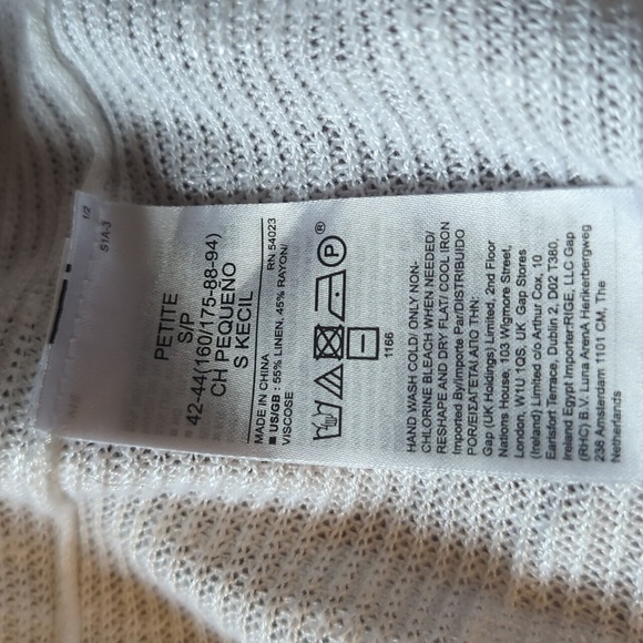 Banana Republic Long White Knit Cardigan - Picture 5 of 8